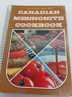 Vintage 1970's Canadian Mennonite Cookbook